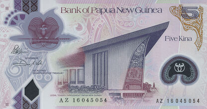 Banknoty Papua New Guinea (Papua Nowa Gwinea)