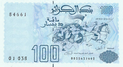 Banknoty Algeria (Algieria)