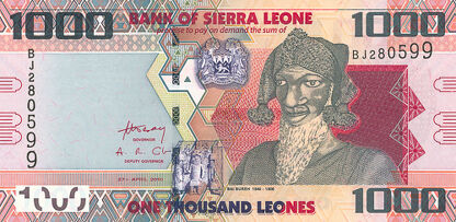 Banknoty Sierra Leone (Sierra Leone)