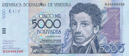 Banknoty Venezuela (Wenezuela)
