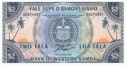 Banknoty Western Samoa (Samoa Zachodnie)