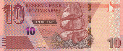 Banknoty Zimbabwe (Zimbabwe)