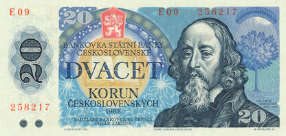 Banknoty Czechoslovakia (Czechosłowacja)