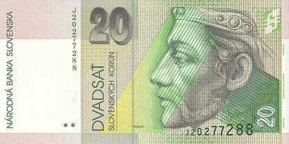 Banknoty Slovakia (Słowacja)