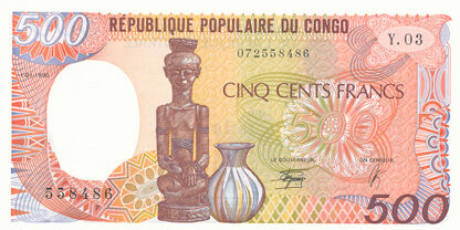Banknoty Congo Republic (Kongo)