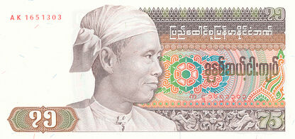 Banknoty Burma (Birma)