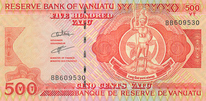 Banknoty Vanuatu (Vanuatu)