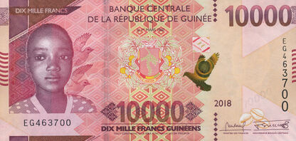 Banknoty Guinea (Gwinea)