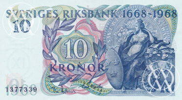 Sweden - Pick 56 - 10 Kronor - 1968 rok