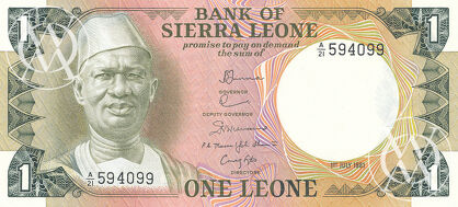 Sierra Leone - Pick 5d - 1 Leone