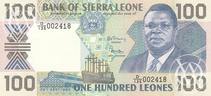 Sierra Leone - Pick 18c - 100 Leones