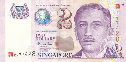Singapore - Pick 45 - 2 Dollars