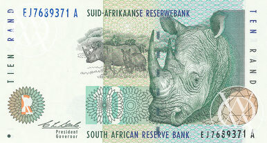 South Africa - Pick 123a - 10 Rand
