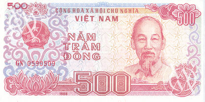 Vietnam - Pick 101 - 500 Dong