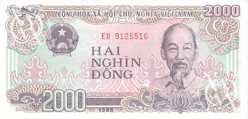 Vietnam - Pick 107 - 2.000 Dong