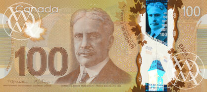 Canada - Pick 110a - 100 Dollars - 2011 rok