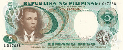 Philippines - Pick 148 - 5 Piso