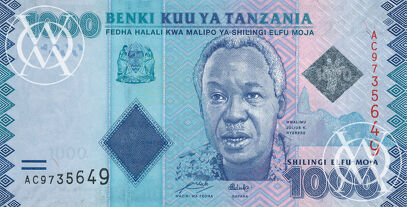 Tanzania - Pick 41a - 1.000 Shilingi - 2010 rok