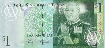 Tonga - Pick 37 - 1 Pa'anga