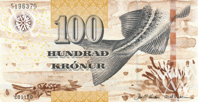 Faroe Islands - Pick 30 - 100 Kronur - 2011 rok