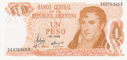 Argentina - Pick 287 - 1 Peso