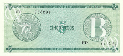 Cuba - Pick FX7 - 5 Pesos