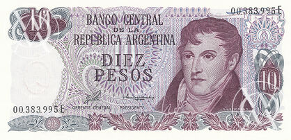 Argentina - Pick 300 - 10 Pesos
