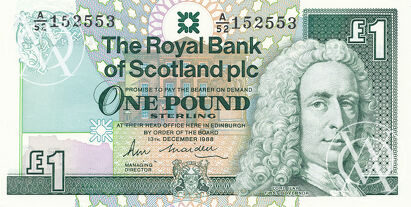 Scotland - Pick 351a - 1 Pounds - 1988 rok