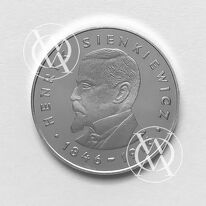 Fischer K 010 - 100 złotych - 1977 rok - Henryk Sienkiewicz - moneta srebrna