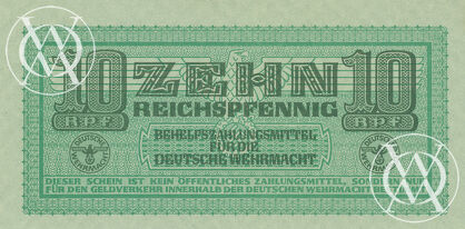 Germany - Ros. 503 - 10 Reichspfennig