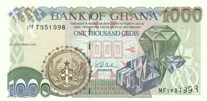 Ghana - Pick 32d - 1.000 Cedis