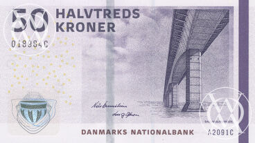 Denmark - Pick 65a - 50 Kroner - 2009 rok