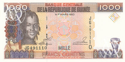 Guinea - Pick 37 - 1.000 Francs