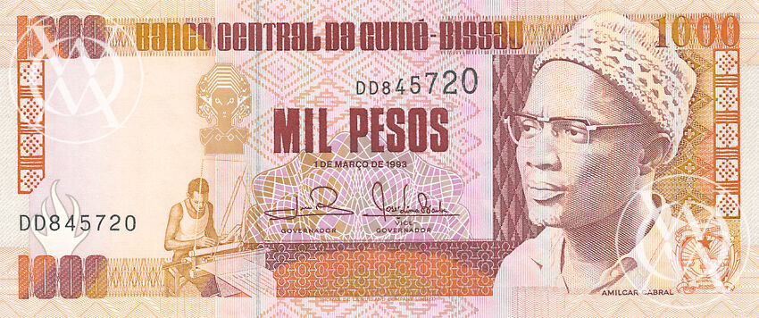 Guinea Bissau - Pick 13 - 1000 Pesos