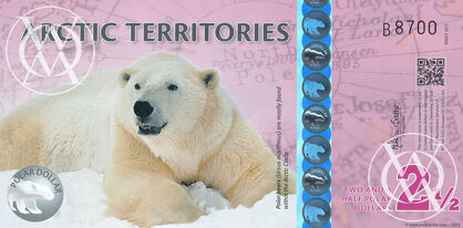 Arctica - 2.5 Polar Dollars - 2013 rok