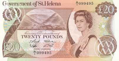 Saint Helena - Pick 10 - 20 Pounds - 1986 rok