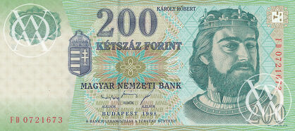 Hungary - Pick 178 - 200 Forint