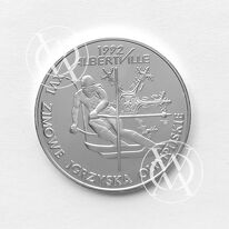 Fischer K 090 - 200.000 złotych - 1991 rok - XVI Zimowe Igrzyska Olimpijskie Albertville 1992 - moneta srebrna