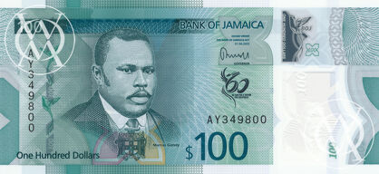 Jamaica - Pick W97 - 100 Dollars - 2022 rok