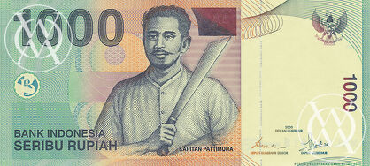 Indonesia - Pick 141a - 1.000 Rupiah