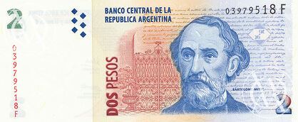 Argentina - Pick 352 - 2 Pesos