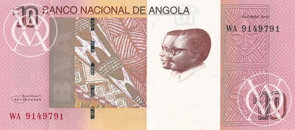 Angola - Pick 151B - 10 Kwanzas - 2012 rok