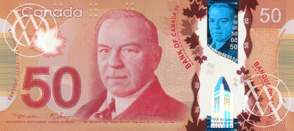 Canada - Pick 109a - 50 Dollars - 2012 rok