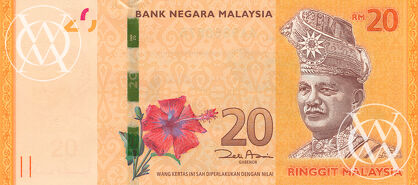 Malaysia - Pick 54 - 20 Ringgit - 2012 rok