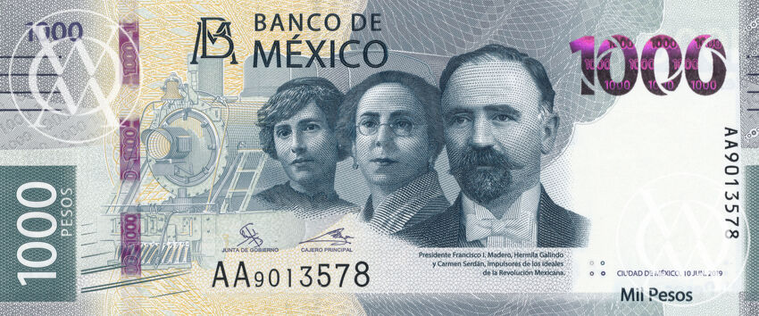 Mexico - Pick nowy (2) - 1.000 Pesos - 2019 rok