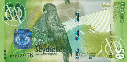 Seychelles - Pick 49 - 50 Rupees - 2016 rok