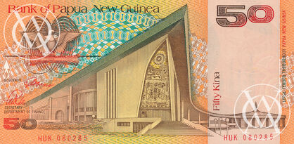 Papua New Guinea - Pick 11 - 50 Kina - 1989 rok