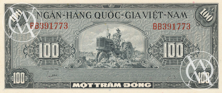 Vietnam South - Pick 8 - 100 Dong - 1955 rok