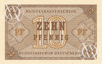 Germany Federal Republic - Pick 26 - 10 Pfennig - 1967 rok