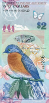 Bermuda - Pick 57b - 2 Dollars - 2009 rok